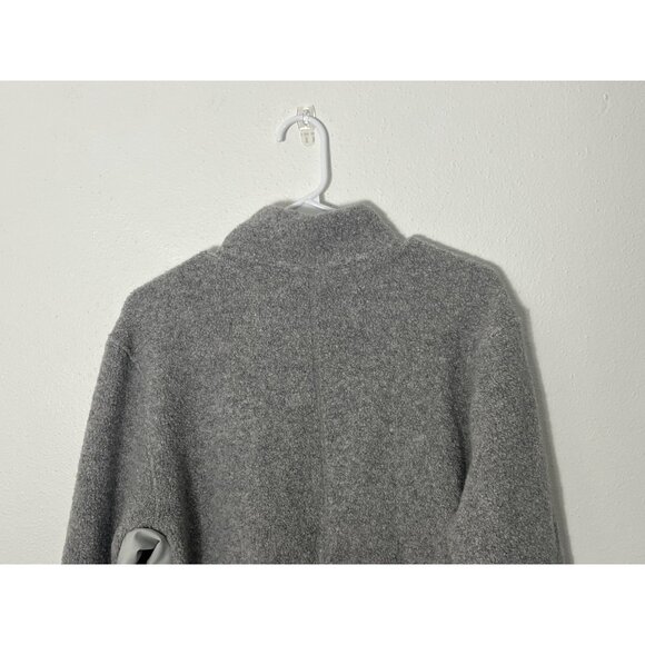 Lululemon Tundra Trek Jacket Mens Large 1/2 Zip Wool Blend Pullover Gray Sweater - Picture 7 of 13
